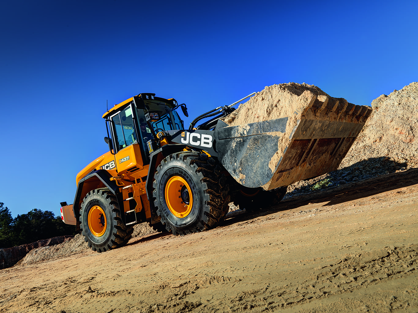 Chargeuses Sur Pneumatiques JCB 437 AGRI Lyomat